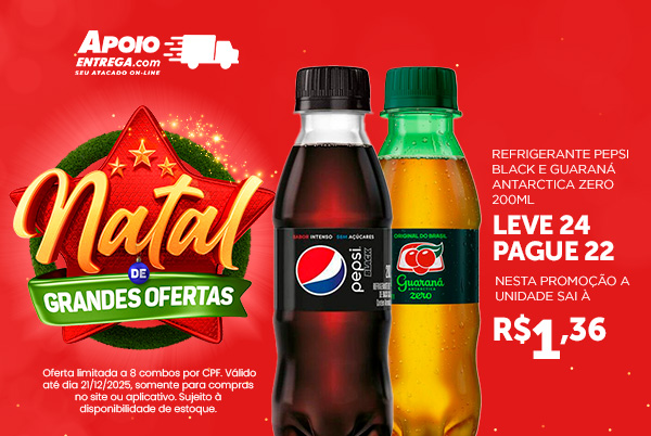 Refrigerante Pepsi Black 21/12